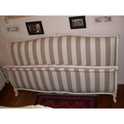 Upholstered French Provincial Classic Wood Bed Frame