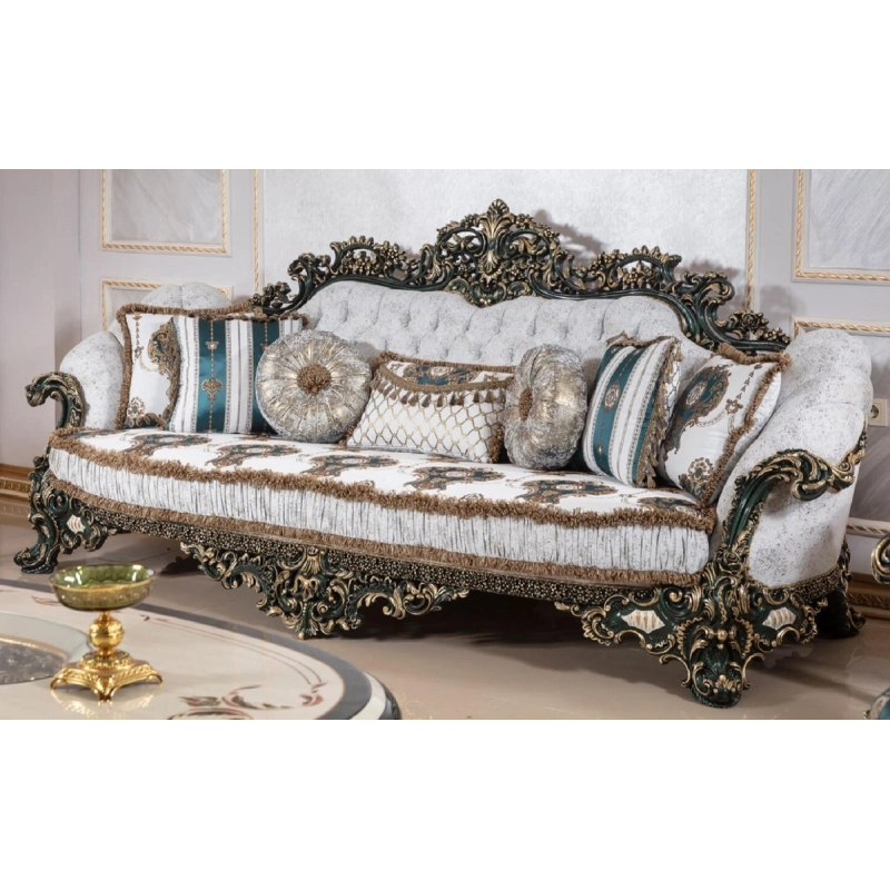 Luxurious Classic Sofa 2 Seater for Living Room by Mulyoharjo Furniture Supplier
