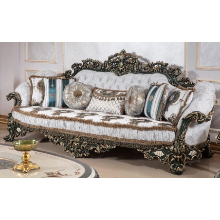Luxurious Classic Sofa 2 Seater for Living Room by Mulyoharjo Furniture Supplier