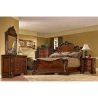 Classic Ornate Carved Solid Wood King Size Bed Frame