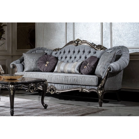 Luxurious Classic Sofa 2 Seater for Living Room by Mulyoharjo Furniture Supplier