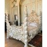 Luxury Handcrafted Four Poster Bed with Carved Details