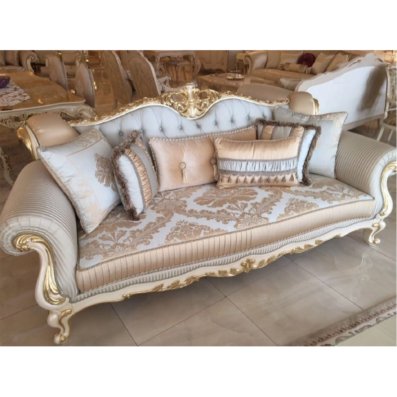 Luxurious Classic Sofa 2 Seater for Living Room by Mulyoharjo Furniture Supplier