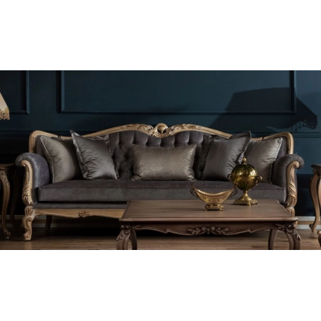 Luxurious Classic Sofa 2 Seater for Living Room by Mulyoharjo Furniture Supplier
