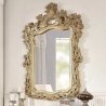 Luxury Ornate Gold Carved Wood King Bed