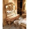 Luxury Carved Wood Bed Set Tufted Headboard Matching Pieces
