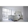 Elegant Carved Classic French Style Wooden Bed Frame