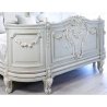 Elegant Carved Classic French Style Wooden Bed Frame