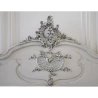 Exquisite Hand Carved French Style Bed Frame Antique White