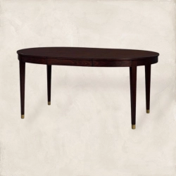 French Classic Mahogany Dining Table 916 for Kitchen and Dining Room - Mulyoharjo Furniture Supplier