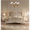 Luxury Classic Carved Upholstered King Bed Set