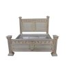 Elegant Classic Carved Wood Bed Frame | Handcrafted Bedroom Furniture