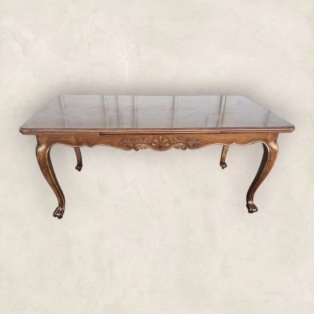 French Classic Mahogany Dining Table 925 for Kitchen and Dining Room - Mulyoharjo Furniture Supplier