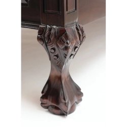 Exquisite Hand Carved Solid Wood Four Poster Canopy Bed