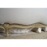 Elegant French Provincial Upholstered Bed Frame Handcrafted Wood
