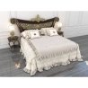 Elegant Classic Carved Wood Bed Frame Luxury Design
