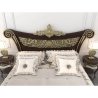 Elegant Classic Carved Wood Bed Frame Luxury Design