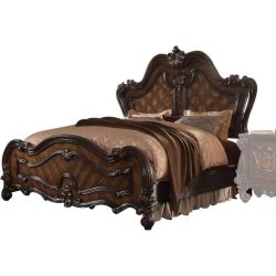Luxury Traditional Classic Ornate Carved Wooden Bed