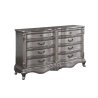 Luxurious Silver Grey Tufted Upholstered Bed Frame Classic Traditional