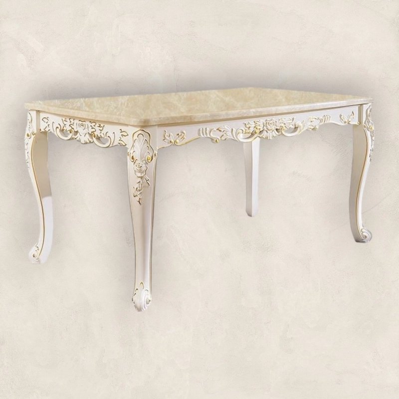 French Classic Mahogany Dining Table 953 for Kitchen and Dining Room - Mulyoharjo Furniture Supplier French Classic Mahogany Dining Table 953 for Kitchen and Dining Room - Mulyoharjo Furniture Supplier