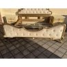 Elegant Classic Tufted Upholstered Wood Bed